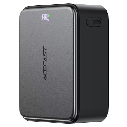Ekstern batteri Acefast M28, 10000mAh, 22.5W, QC + PD, 1 x USB-A - 2 x USB-C, Sort