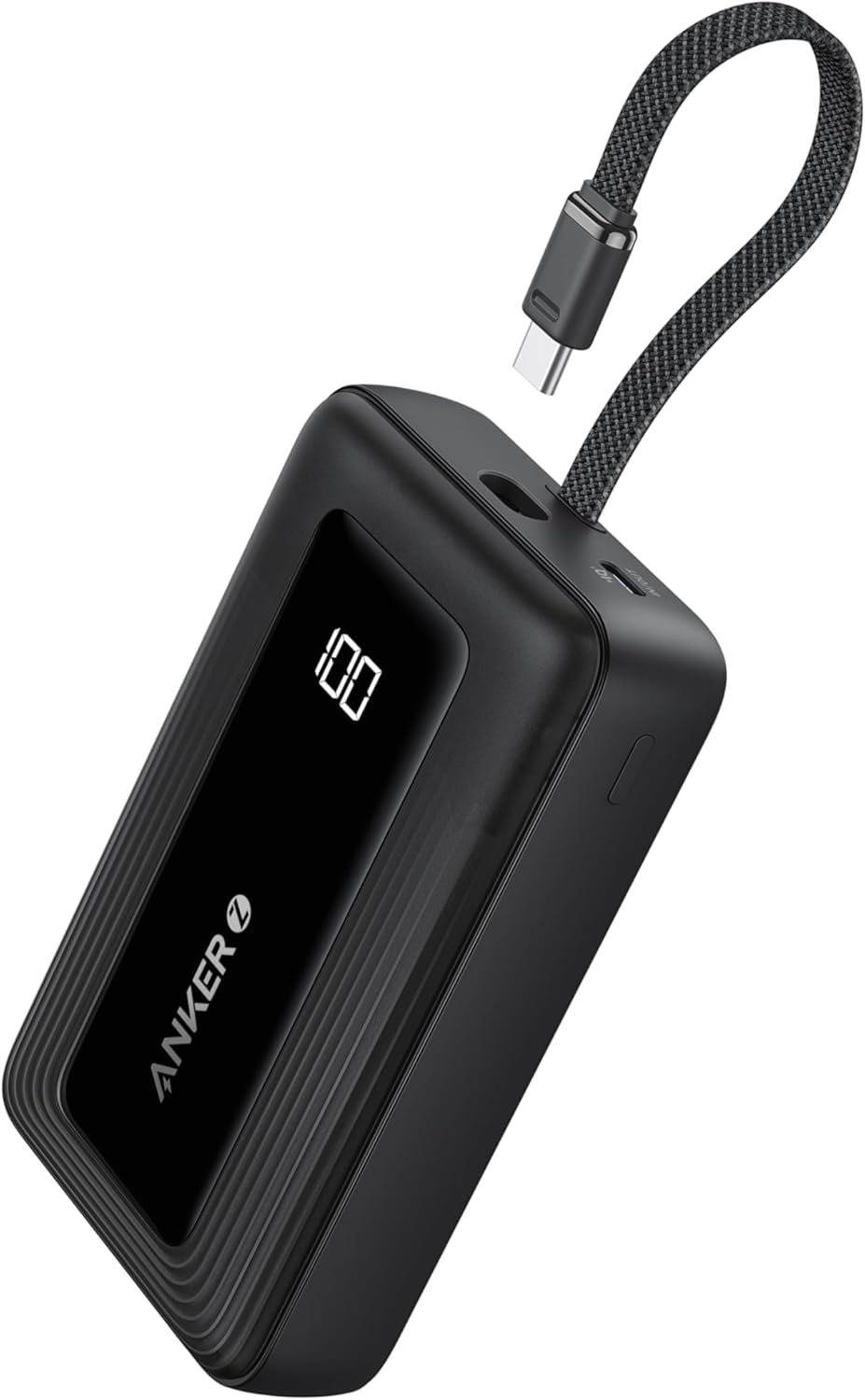 Ekstern batteri Anker Zolo, 20000mAh, 30W, QC + PD, 1 x USB-A - 2 x USB-C, Sort A1689011