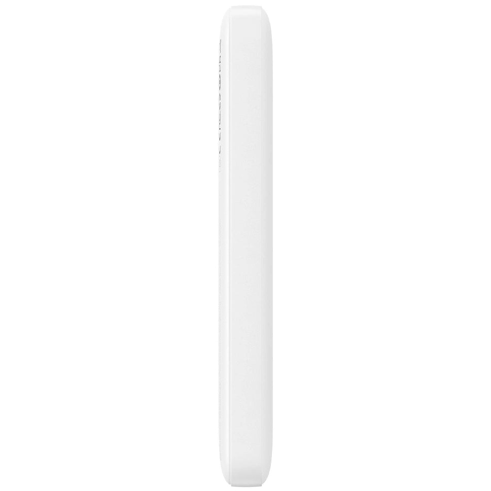 Ekstern batteri Baseus Airpow, 10000mAh, 20W, QC + PD, 1 x USB-A - 1 x USB-C, Hvid