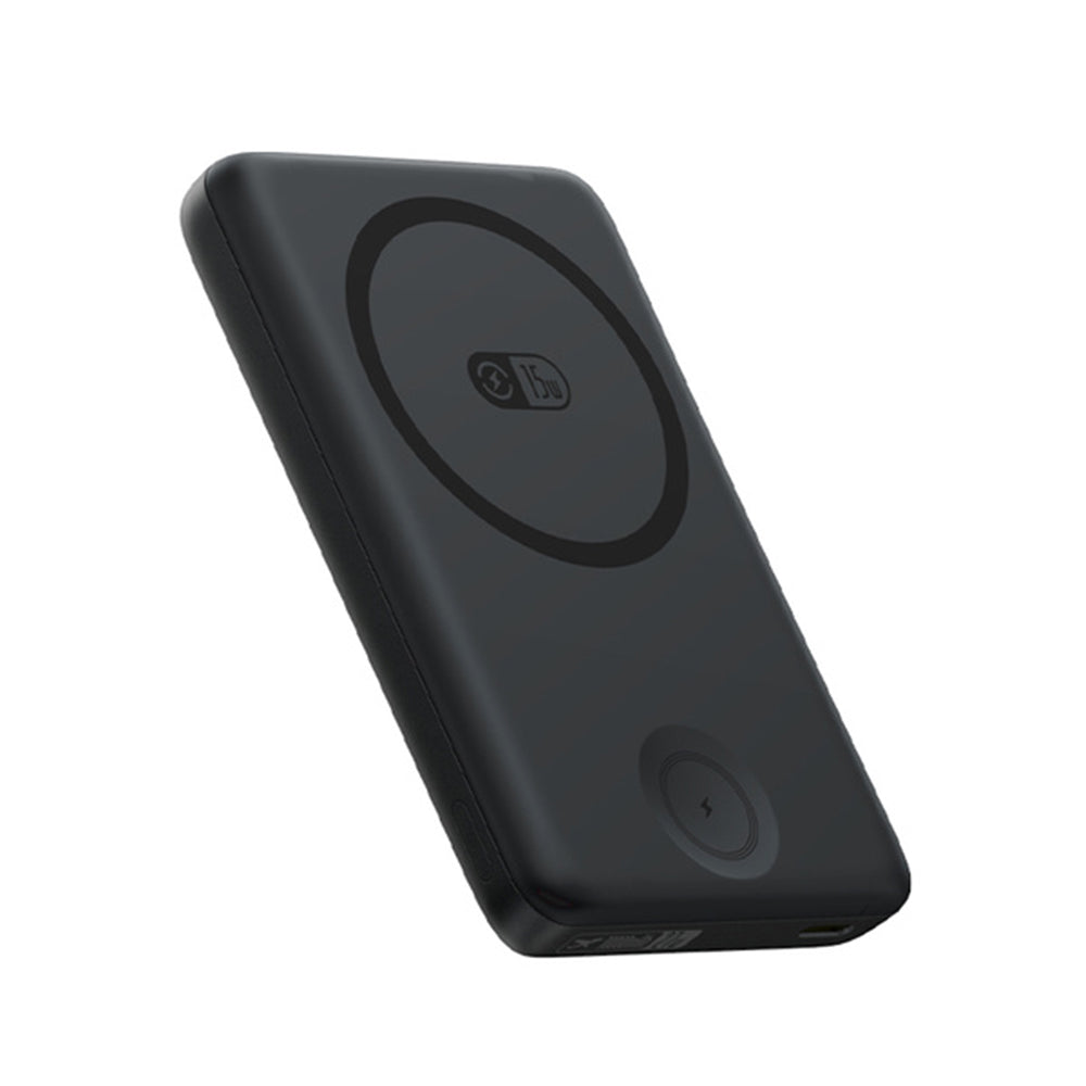 Ekstern batteri Baseus Bank EnerFill FT11, 10000mAh, 27W, PD + QI + FQI, 2 x QI - 1 x USB-C, Sort P1008210G123-00