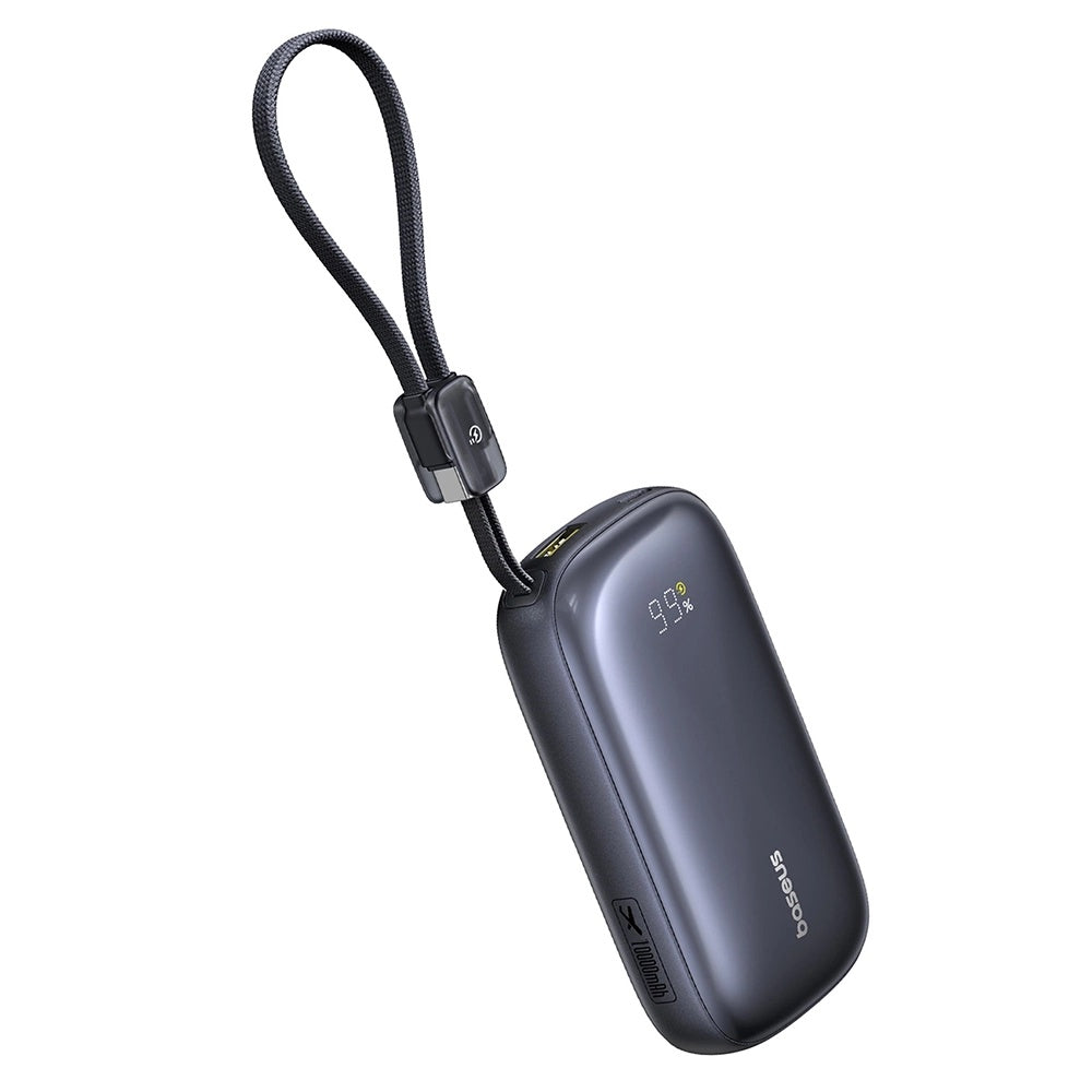 Ekstern batteri Baseus EnerFill FC21 Qpow 3 Ultra, 10000mAh, 45W, QC + PD, 1 x USB-A - 1 x USB-C, Sort E0027Q00