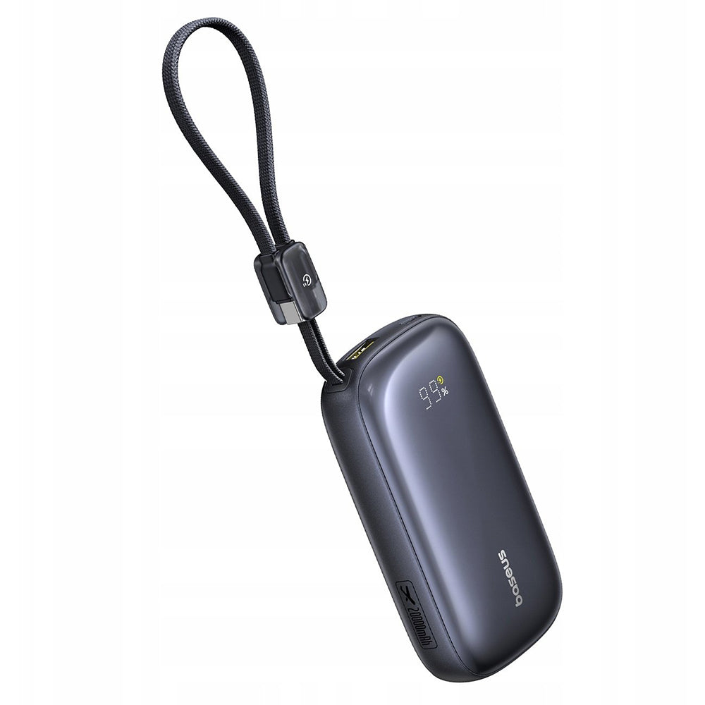 Ekstern batteri Baseus EnerFill FC21 Qpow 3 Ultra, 20000mAh, 22.5W, QC + PD, 1 x USB-A - 1 x USB-C, Sort E0027M00