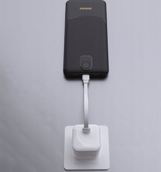 Ekstern Batteri Dudao K10Pro, 20000mAh, 12W, 2 x USB-A, Sort