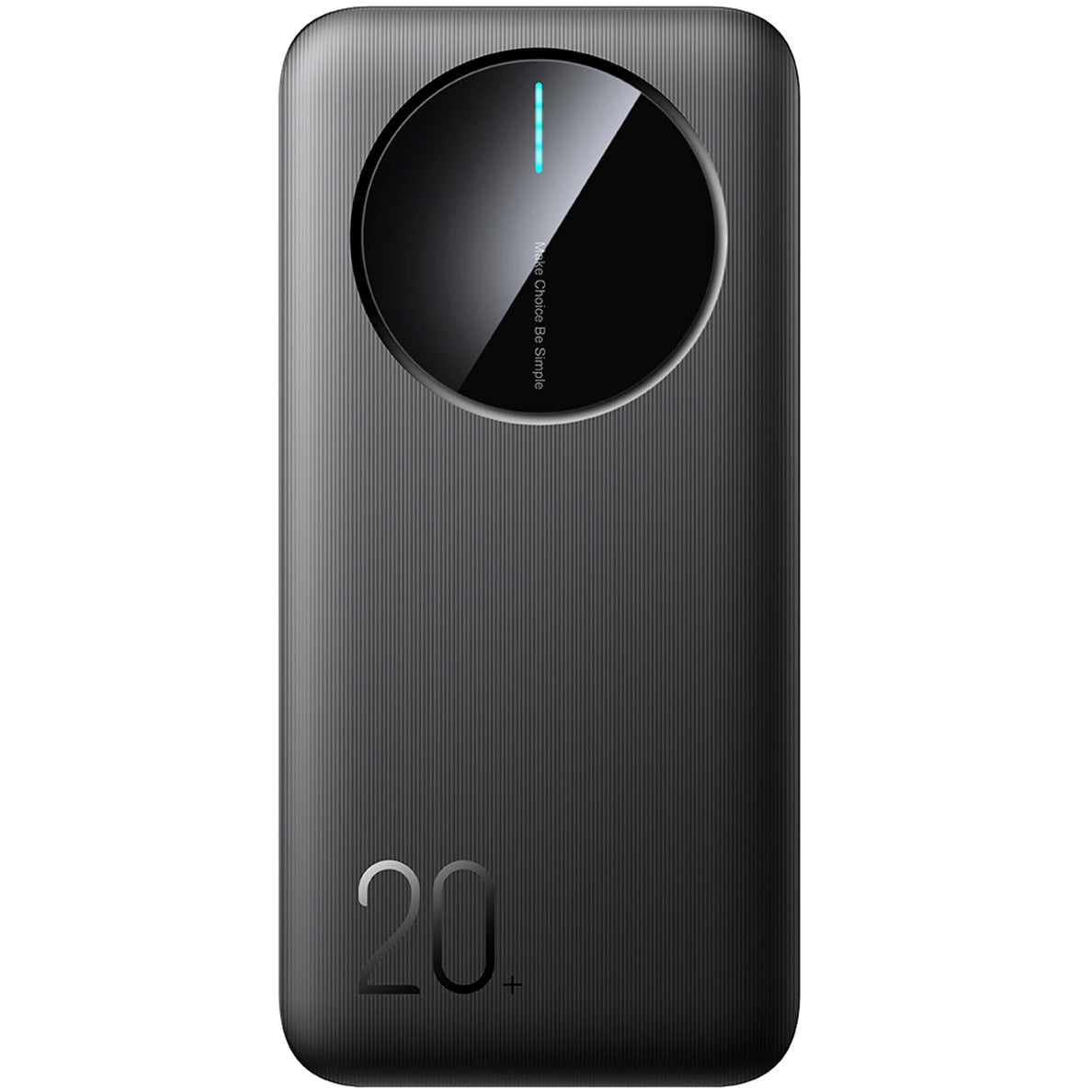 Ekstern batteri Joyroom JR-PBF14, 20000mAh, 12W, 1 x USB-C - 2 x USB-A, Sort