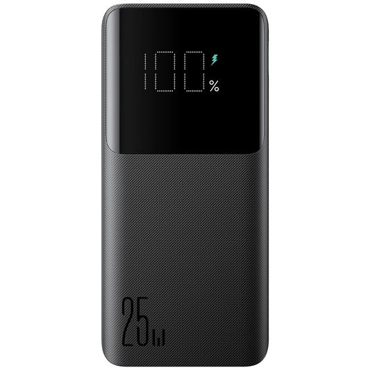 Ekstern batteri Joyroom JR-PBF20, 10000mAh, 25W, QC + PD, 1 x USB-C - 2 x USB-A, Sort