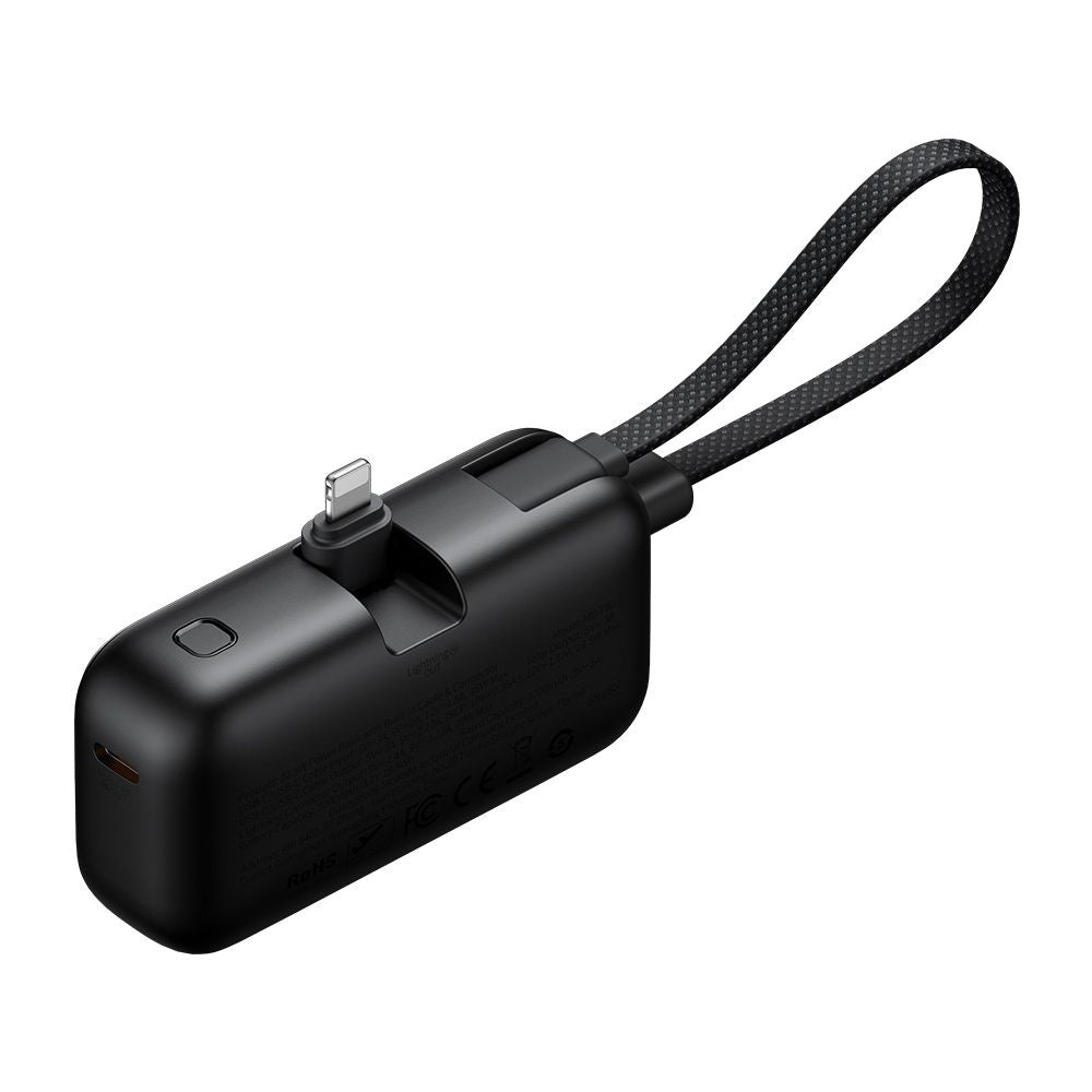 Ekstern batteri McDodo MC-7800 Freekit, 5000mAh, 22.5W, PD, 1 x Lightning - 2 x USB-C, Sort
