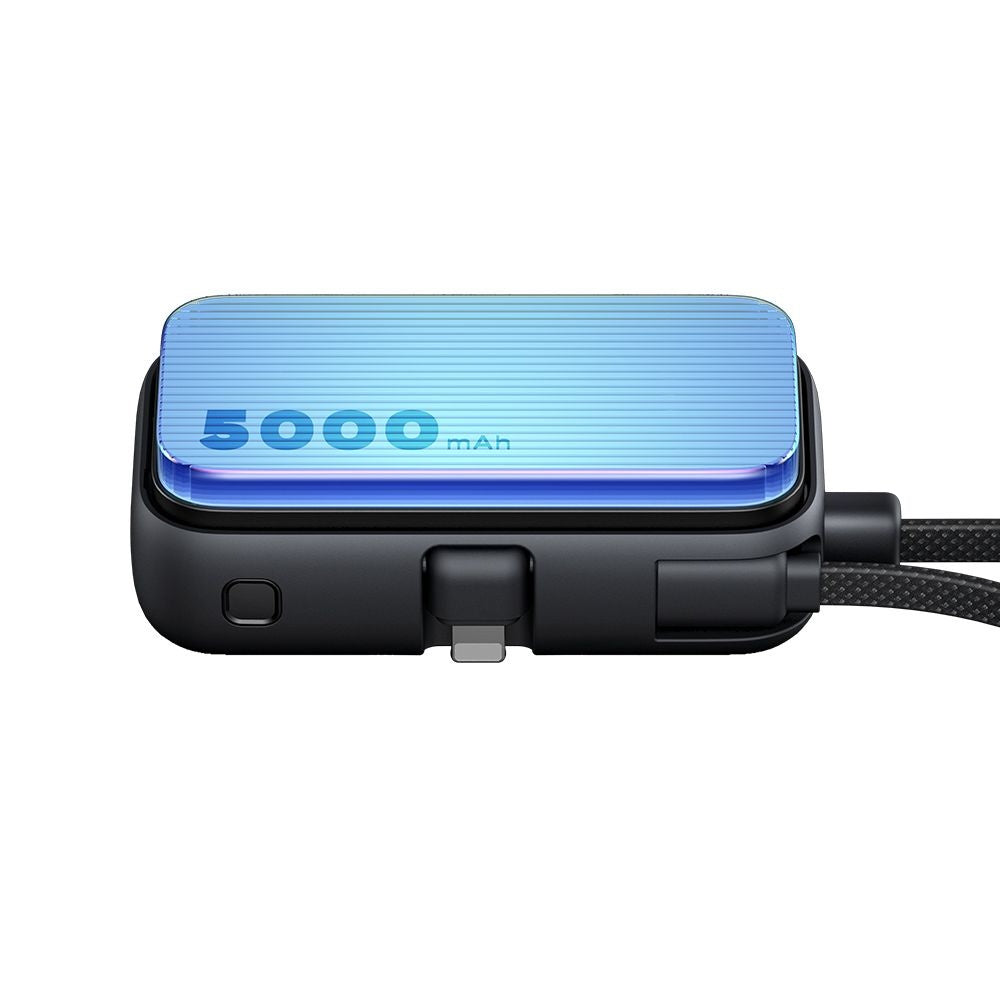Ekstern batteri McDodo MC-7800 Freekit, 5000mAh, 22.5W, PD, 1 x Lightning - 2 x USB-C, Sort