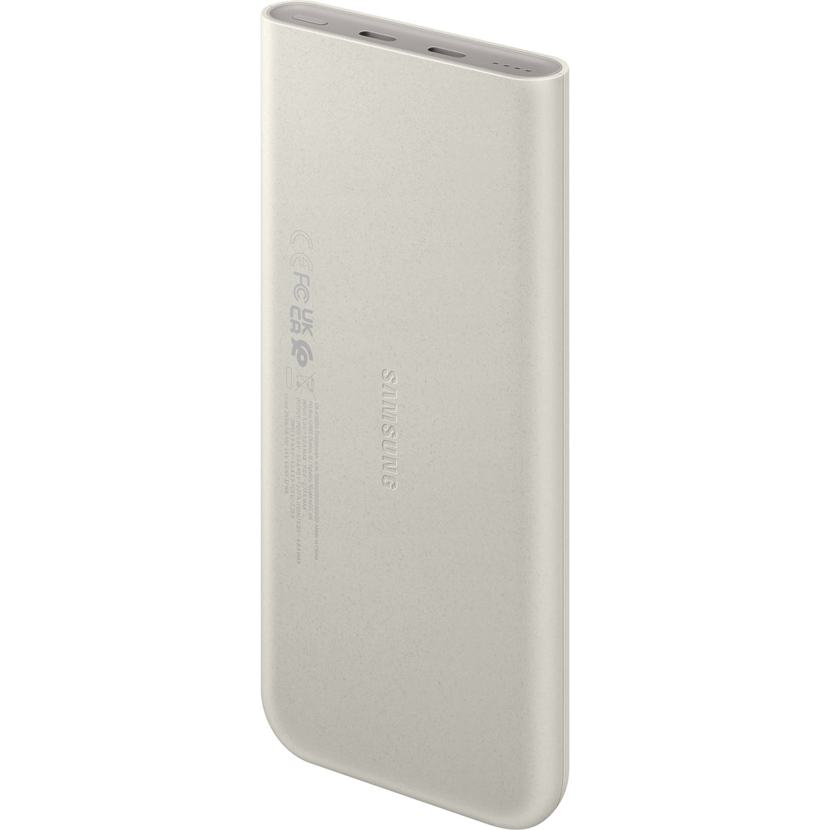 Samsung Ekstern Batteri, 10000mAh, 25W, PD, 2 x USB-C, Beige, Genforseglet EB-P3400XUEGEU