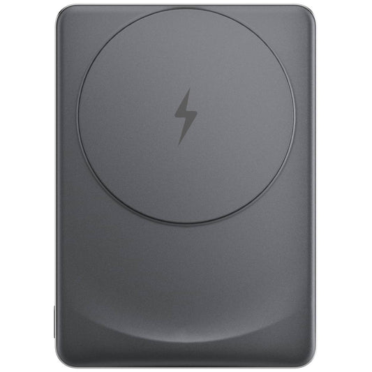 Ekstern trådløs batteri OnePlus Slim Magnetic, 5000mAh, 10W, FQI, 1 x USB-C, Grå