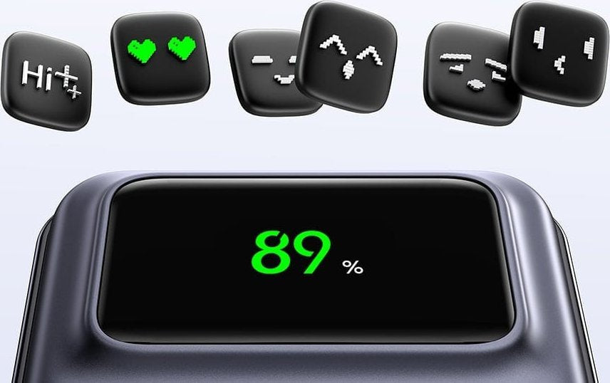 UGREEN PB571 Uno Wireless External Battery, 5000mAh, 20W, PD + FQI, 1 x QI - 1 x USB-C, Gray