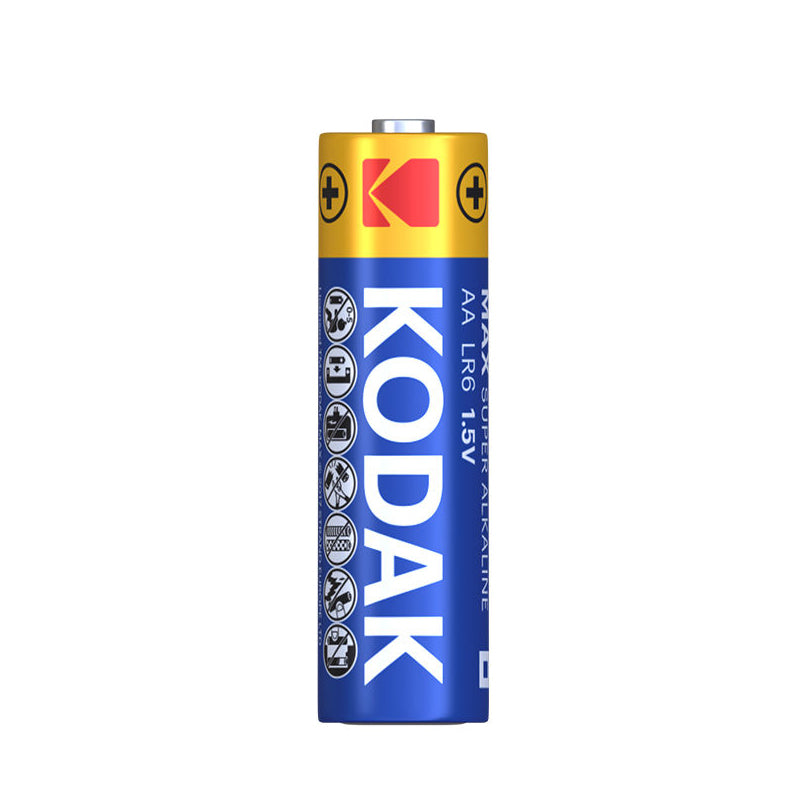Kodak Max Super Alkaline batteri, AA / LR6, sæt med 8 stk