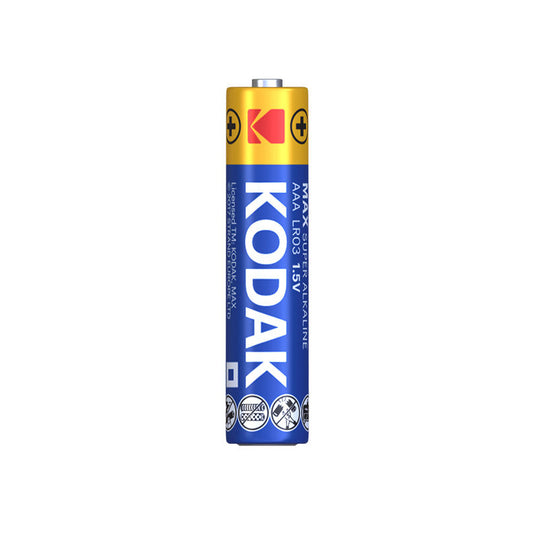 Kodak Max Super batteri, AAA / LR3, sæt med 8 stk.