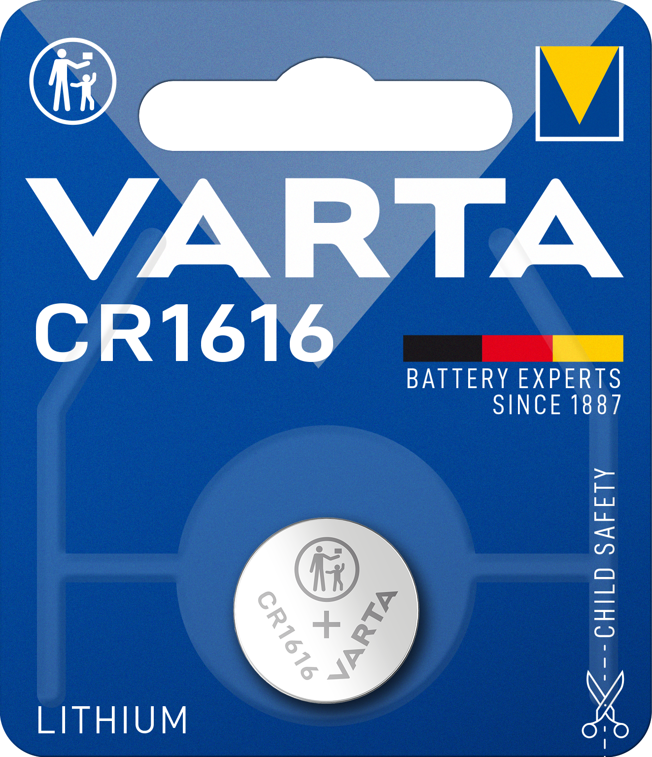 Varta batteri, CR1616