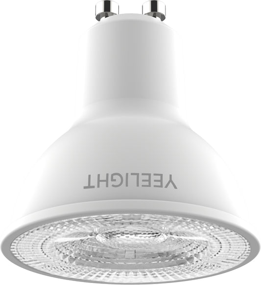 Yeelight W1 LED-pære, Wi-Fi, GU10, 4,8W, 2700K, 350lm, hvid YLDP004