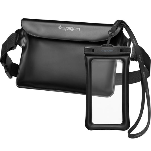 Spigen A621 Universal Waterproof Bag and Case, Black AMP04533