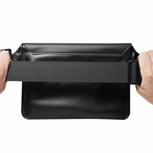 Vandtæt Spigen Aqua Shield Taske, Universal, Sort AMP04532