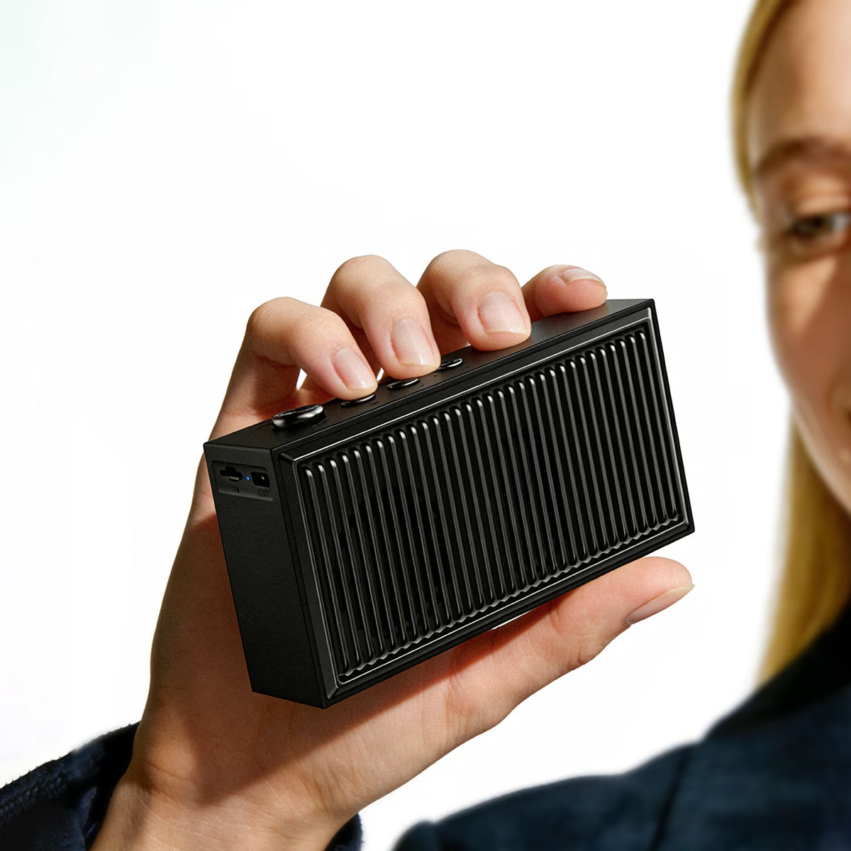 Bluetooth-højttaler Acefast K9 Go, 7W, TWS, RGB, Vandtæt, Sort
