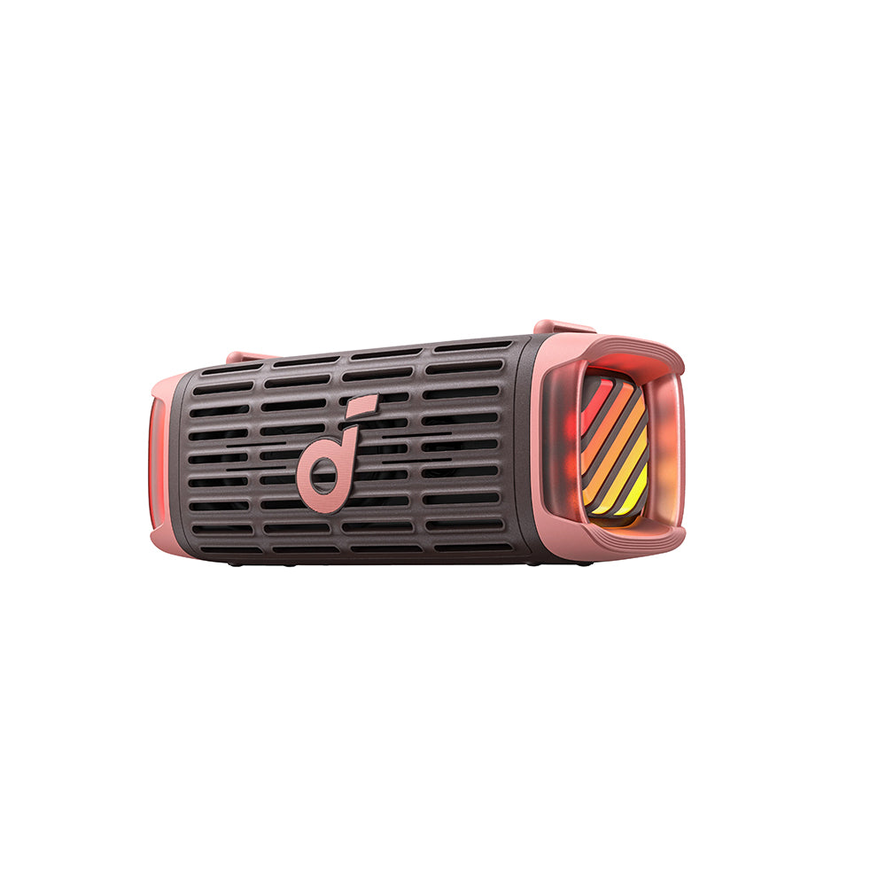 Bærbar Bluetooth-højttaler Anker SoundCore Boom 3i, 50W, RGB, Vandtæt, Brun Lyserød D5100080