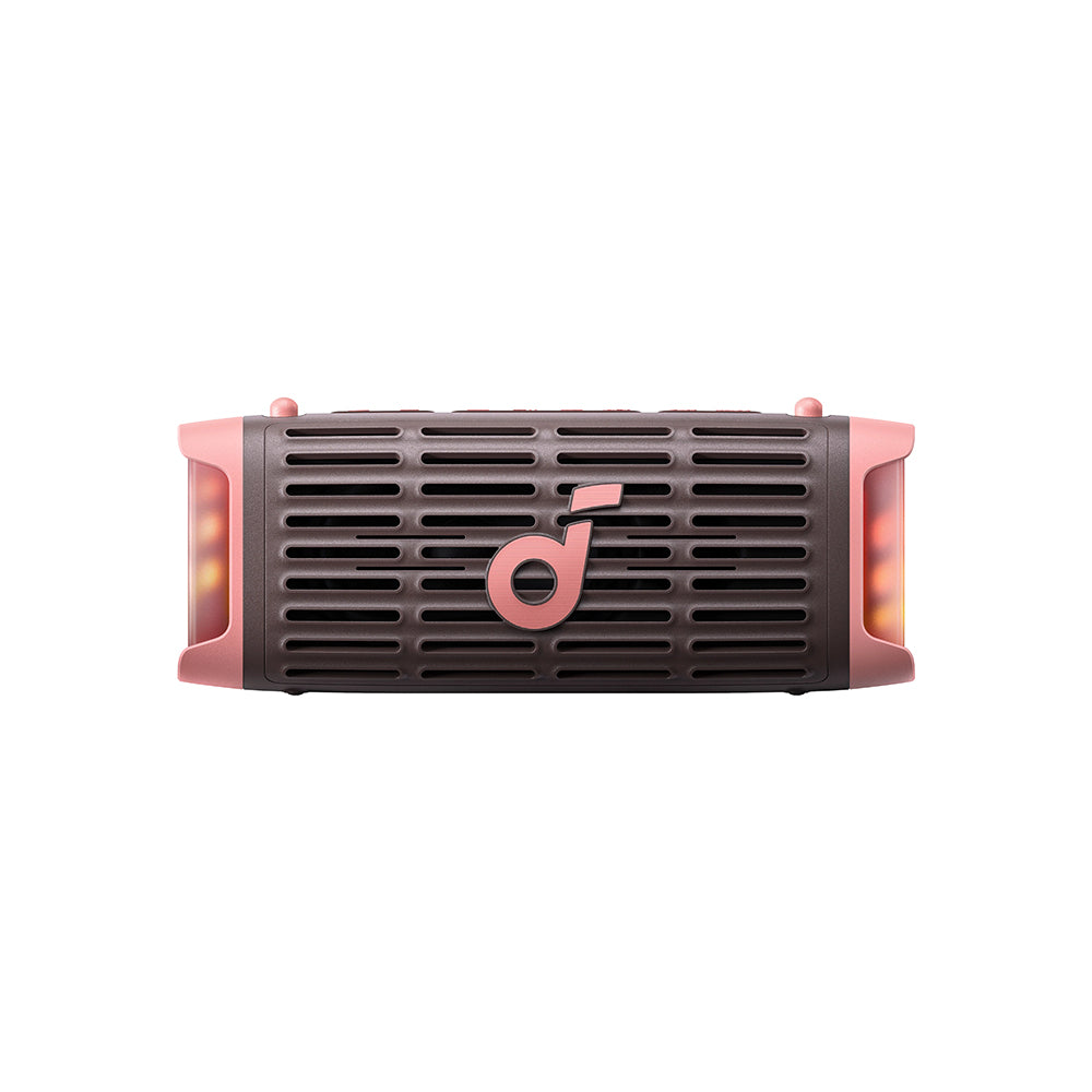Bærbar Bluetooth-højttaler Anker SoundCore Boom 3i, 50W, RGB, Vandtæt, Brun Lyserød D5100080