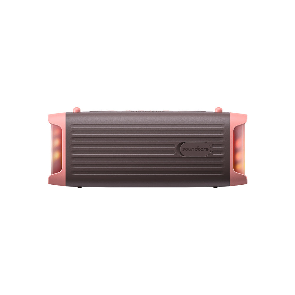 Bærbar Bluetooth-højttaler Anker SoundCore Boom 3i, 50W, RGB, Vandtæt, Brun Lyserød D5100080