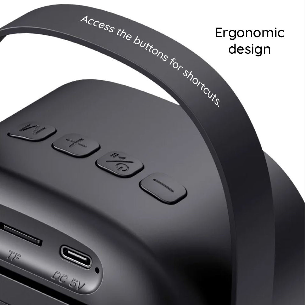 Bærbar Bluetooth-højttaler HAVIT SK819BT Karaoke, 5W, Sort