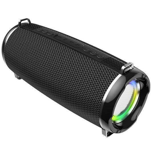Bærbar Bluetooth Højttaler HOCO HC2, 2 x 5W, TWS, RGB, Sort