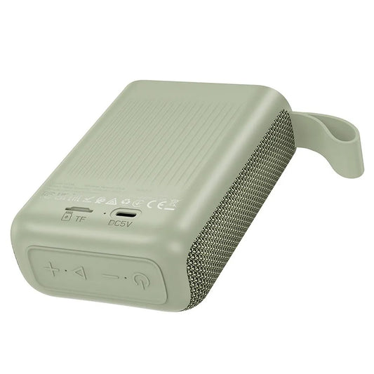 Bærbar Bluetooth Højttaler HOCO HC34, 5W, TWS, Vandtæt, Grøn