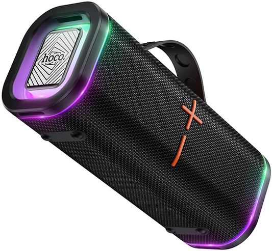 Bærbar Bluetooth Højttaler HOCO HC51, 30W, TWS, RGB, Sort