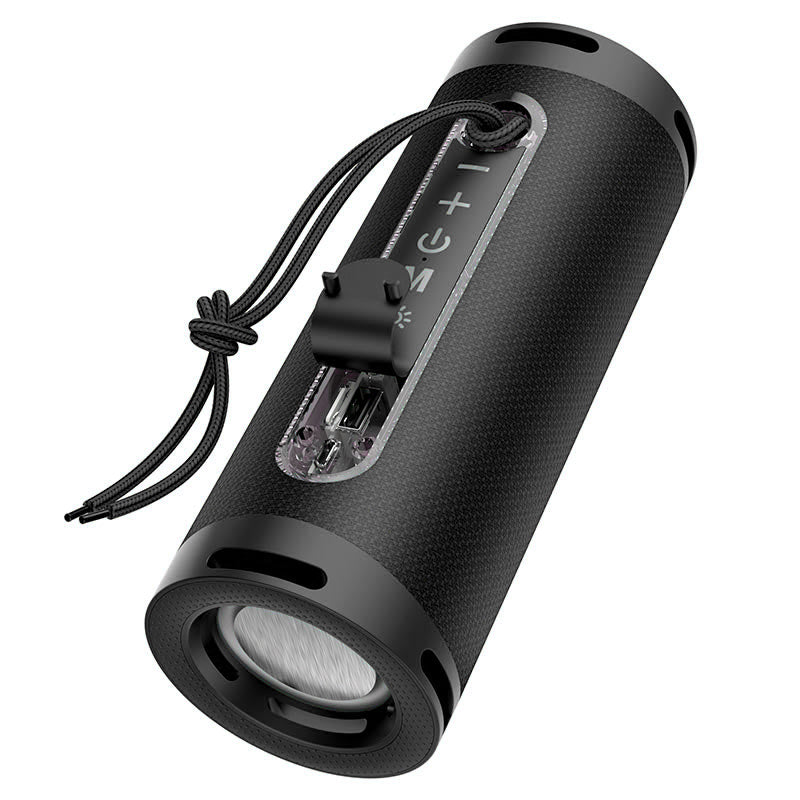 Bærbar Bluetooth-højttaler HOCO HC9 Dazzling Pulse Sports, 10W, TWS, RGB, Sort