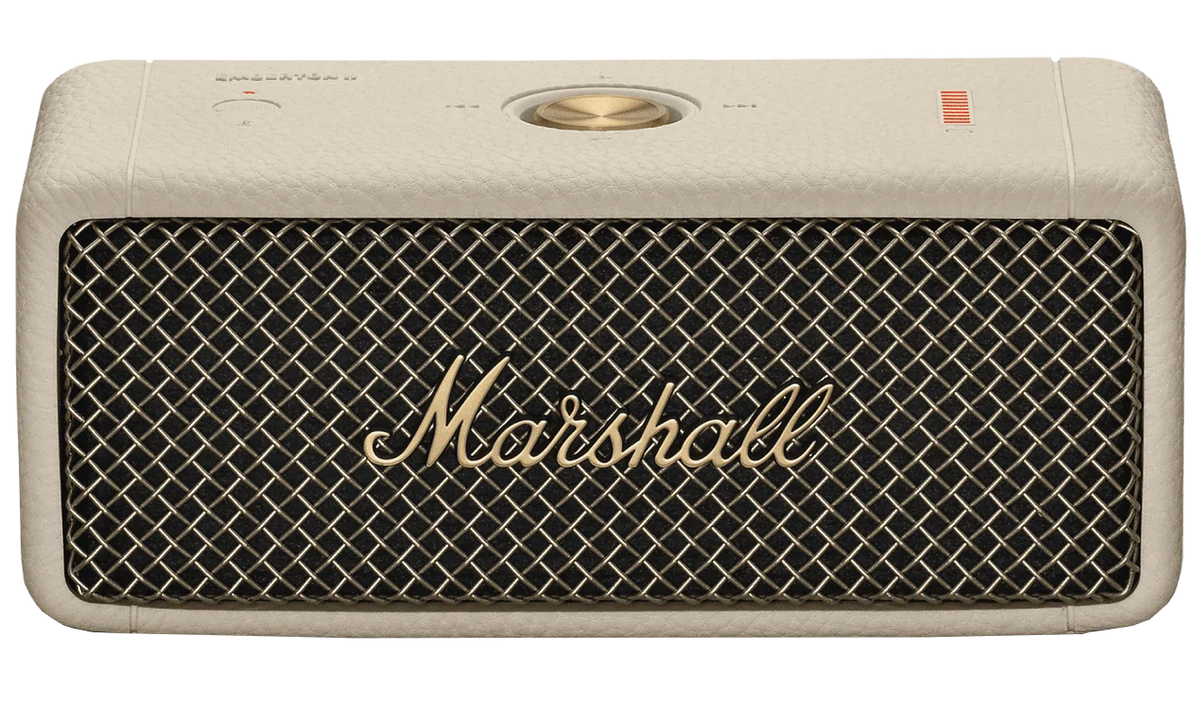 Marshall Emberton II bærbar Bluetooth-højttaler, 20W, vandtæt, creme