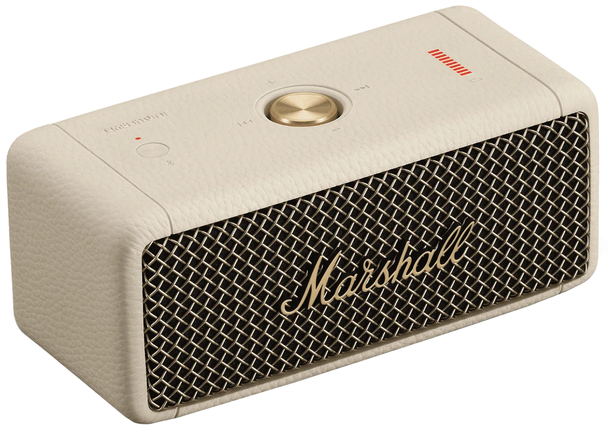 Marshall Emberton II bærbar Bluetooth-højttaler, 20W, vandtæt, creme