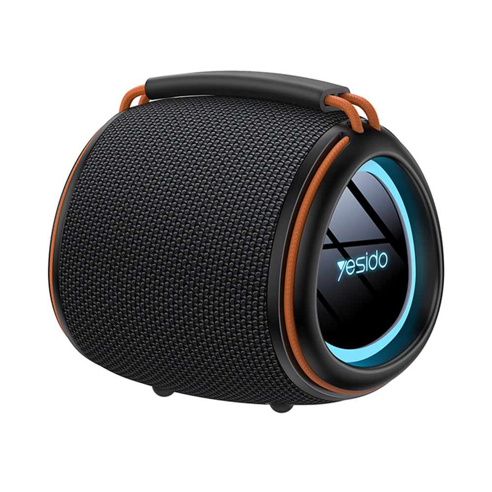 Bærbar Bluetooth-højttaler Yesido YSW40, 8W, RGB, Sort