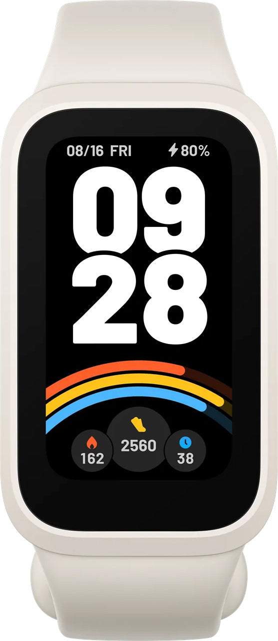 Xiaomi Smart Band 9 Active Fitnessarmbånd, Hvid BHR9441GL