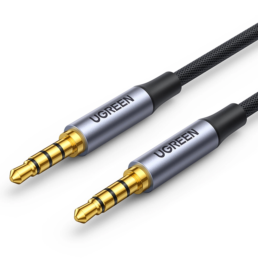 3,5 mm lydkabel - 3,5 mm UGREEN AV183, 1,5 m, sort