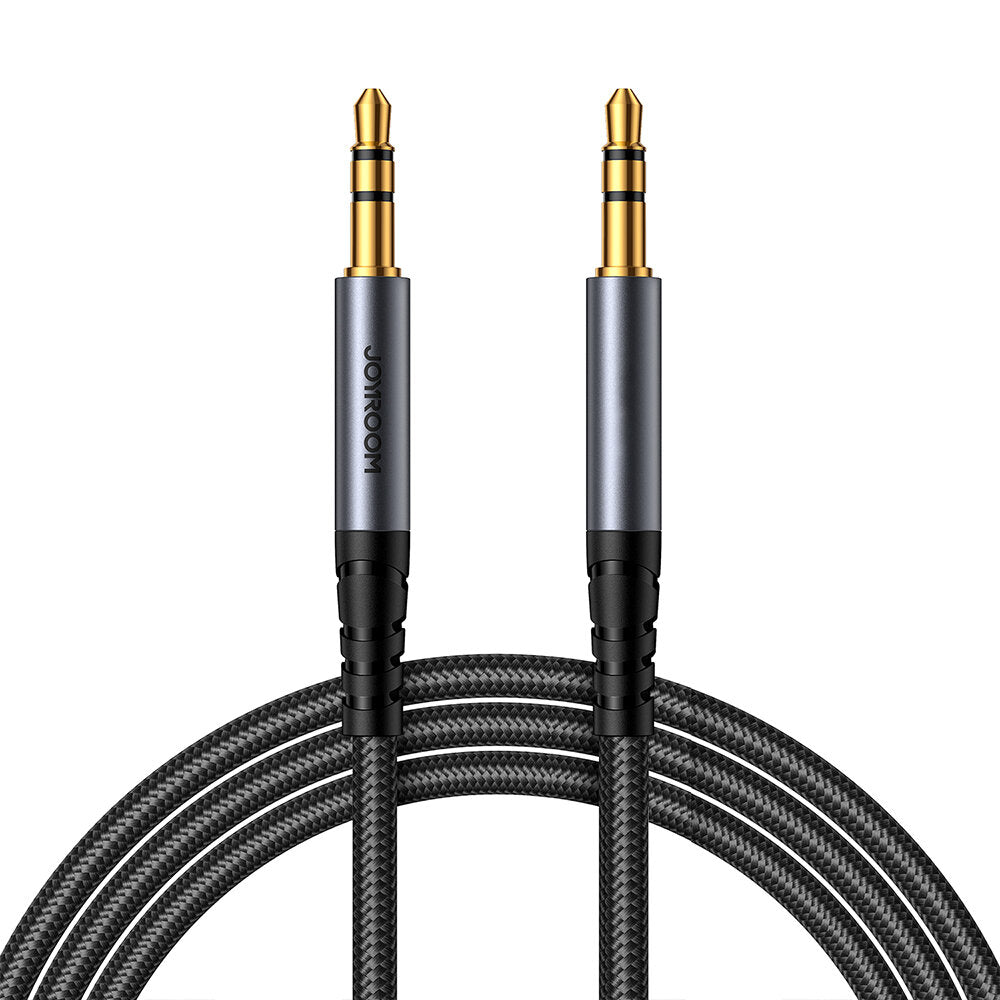 Audio kabel 3.5mm - 3.5mm Joyroom SY-A08, 1.2m, Sort