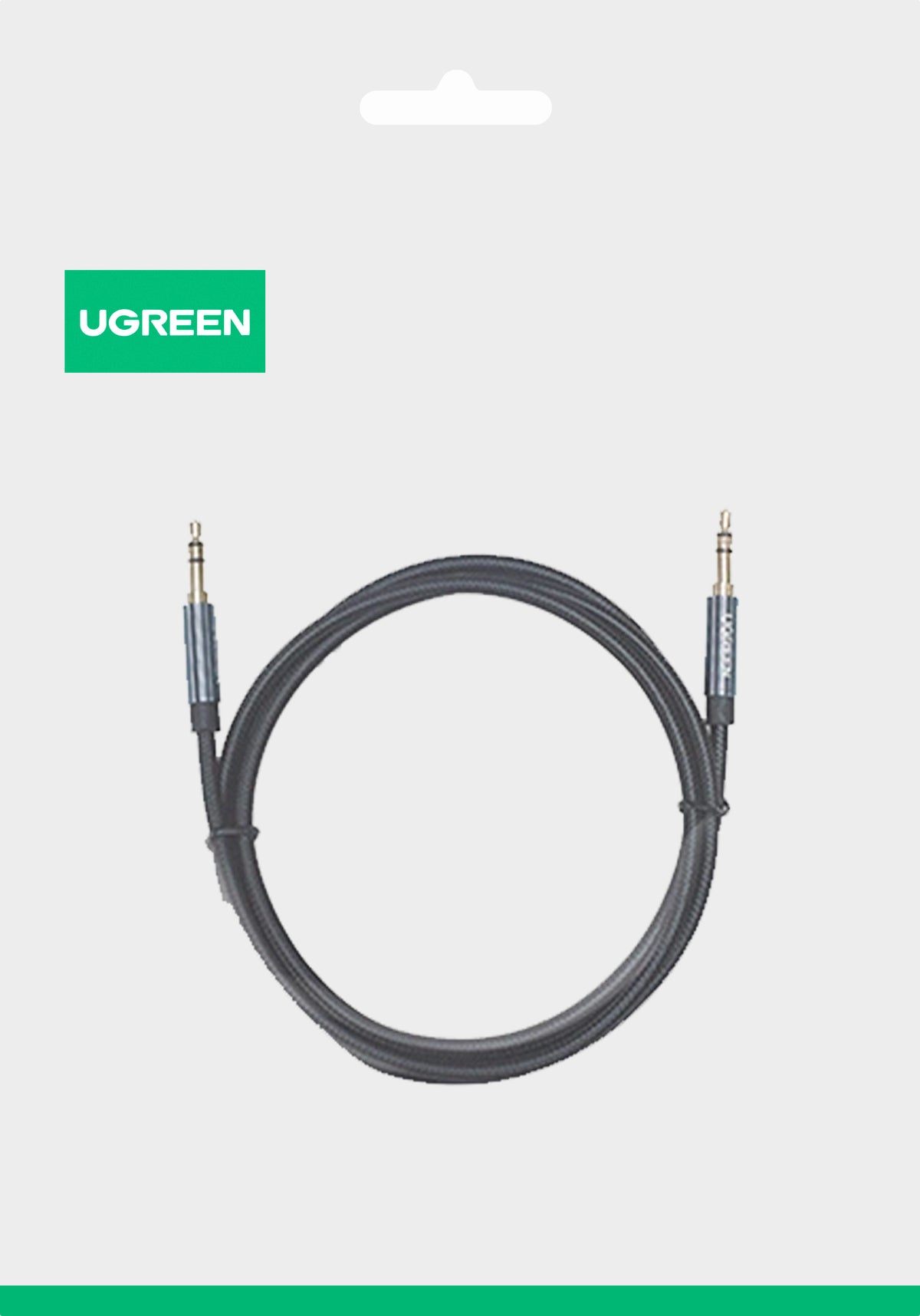 Audio Kabel 3.5mm - 3.5mm UGREEN AV112, 1m, Sort