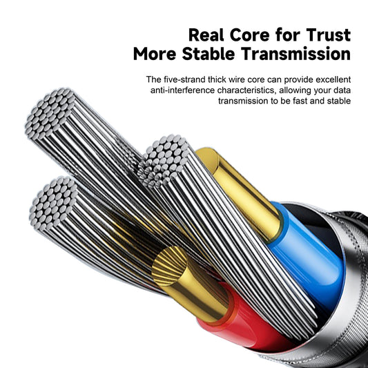 Audio kabel Lightning - 3.5mm Lito LA01L, 1m, Sort