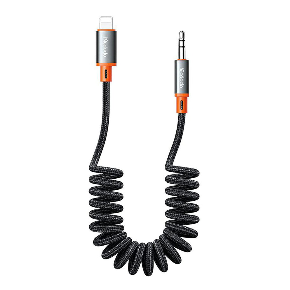 Audio kabel Lightning - 3.5mm McDodo CA-0890, 1,8m, Sort