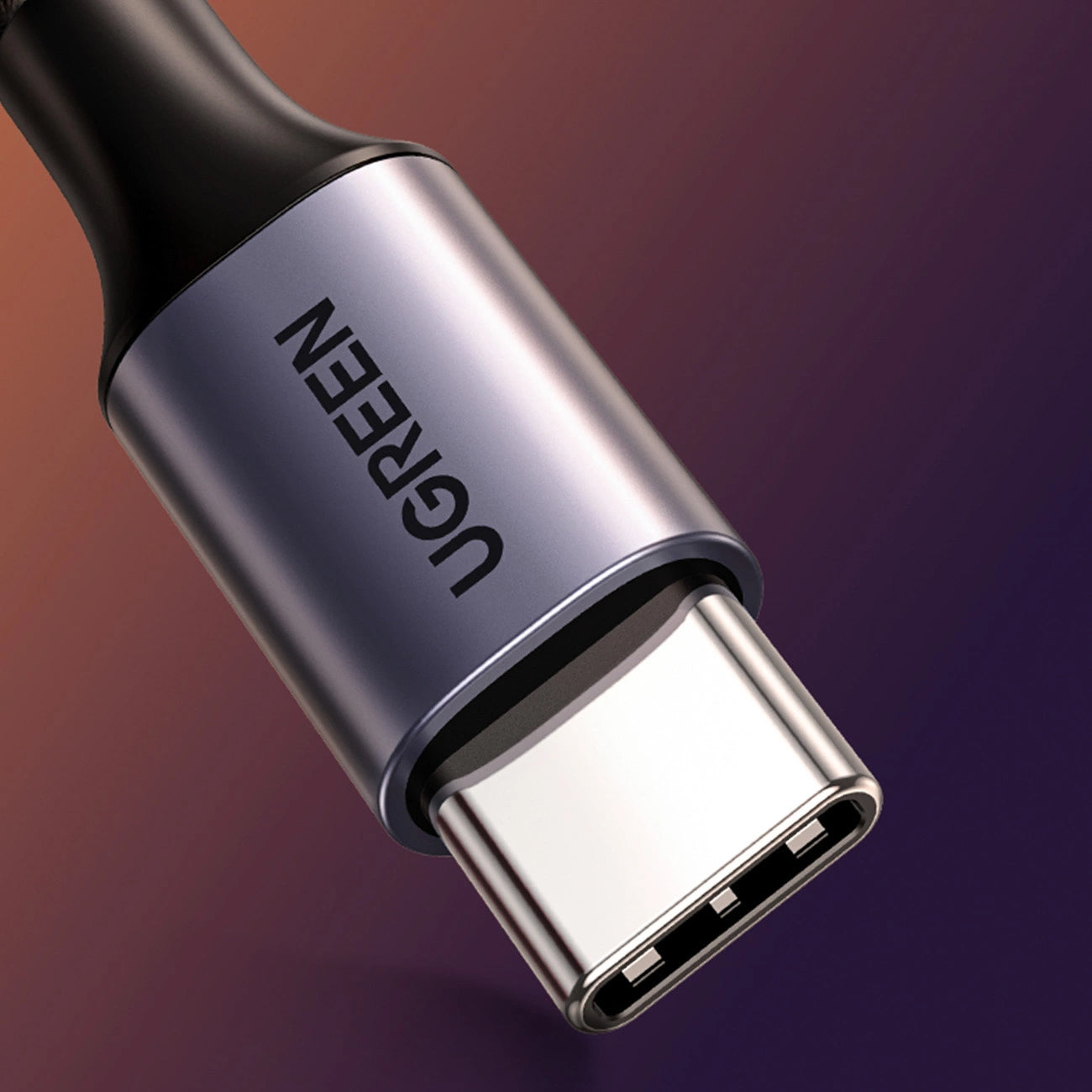 Audio Kabel USB-C - 3.5mm UGREEN AV143, 1m, Grå