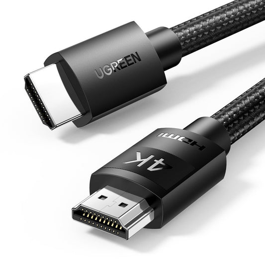 Videokabel UGREEN HD119, HDMI - HDMI, 4K, 1m, Sort
