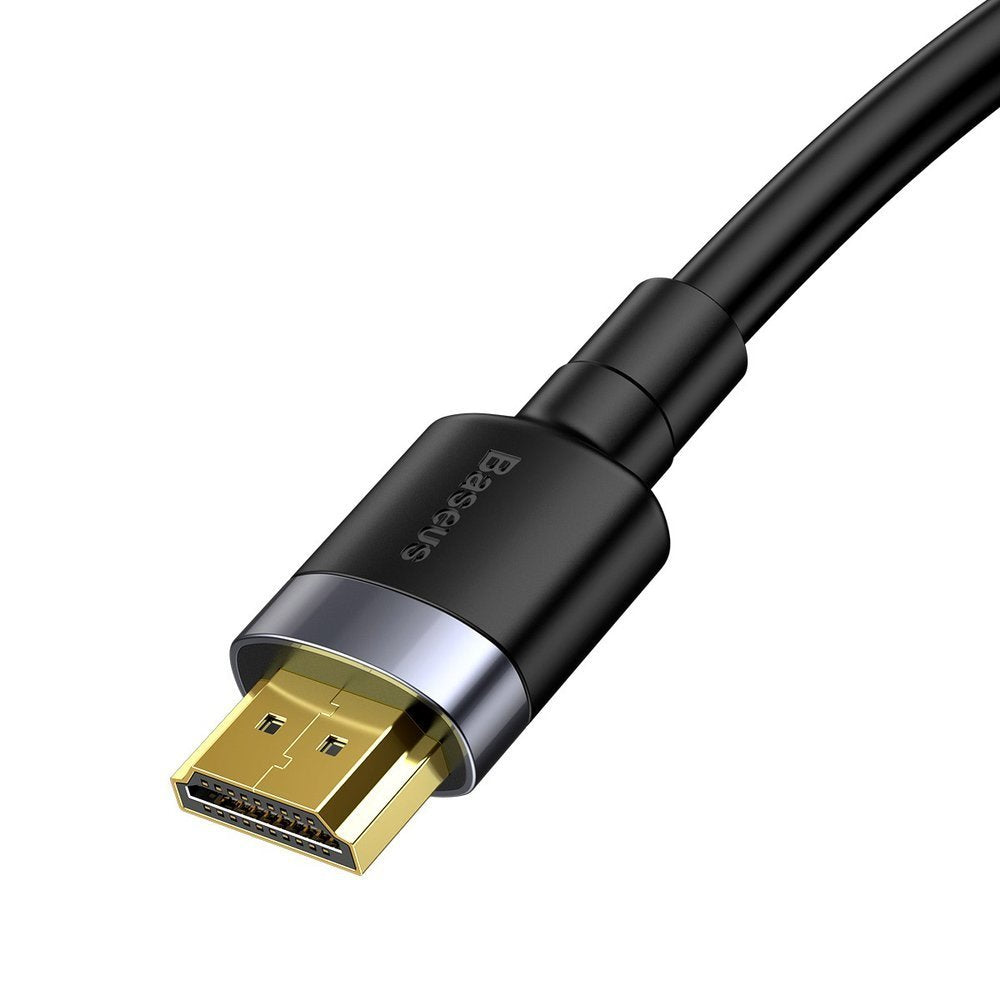 Baseus Cafule videokabel, HDMI - HDMI, 4K, 3m, Sort CADKLF-G01