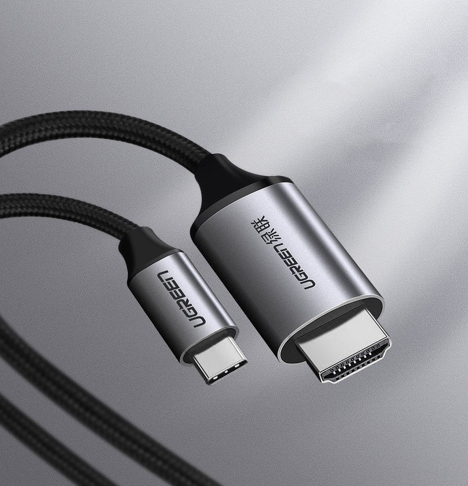 Audio- og videokabel USB-C - HDMI UGREEN MM142, 1,5 m, Sort