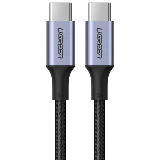 USB-C data- og opladningskabel - USB-C UGREEN US316, 100W, 1m, grå