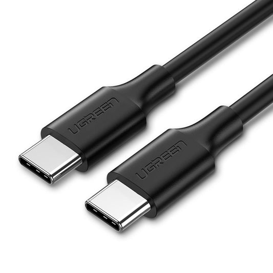 USB-C data- og opladningskabel - USB-C UGREEN US286, 60W, 1,5 m, sort