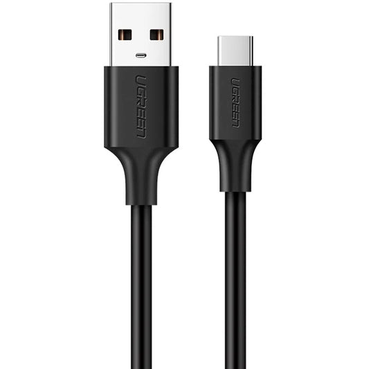 USB-A - USB-C UGREEN US184 data- og opladningskabel, 18W, 1m, Sort