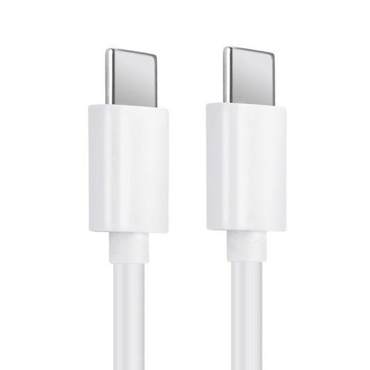 USB-C data- og opladningskabel - USB-C Huawei, 66W, 1,8 m, hvid 04071375
