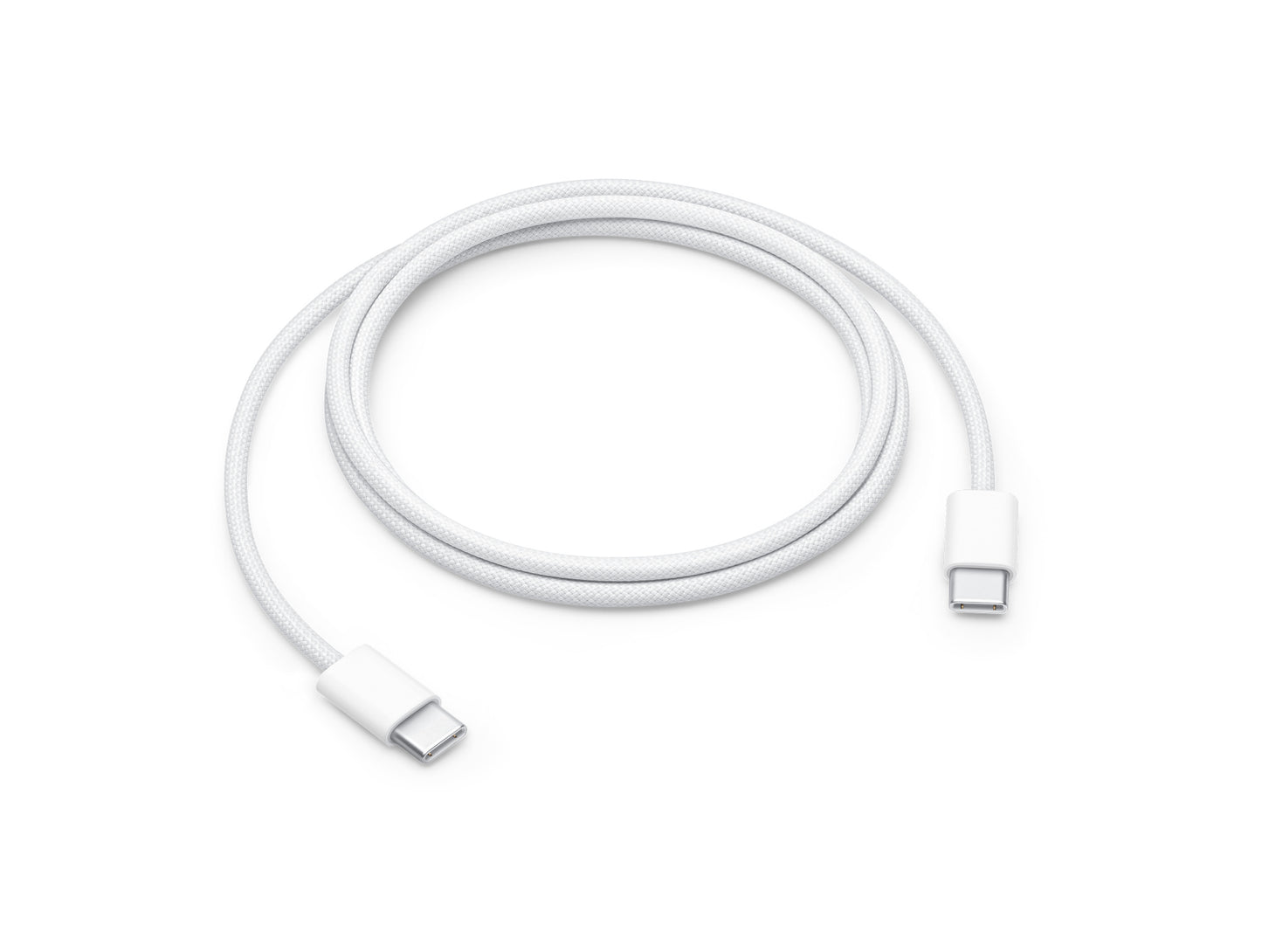 USB-C - USB-C Apple data- og opladningskabel, 96W, 1m, Hvid, Swap MQKJ3AM/A