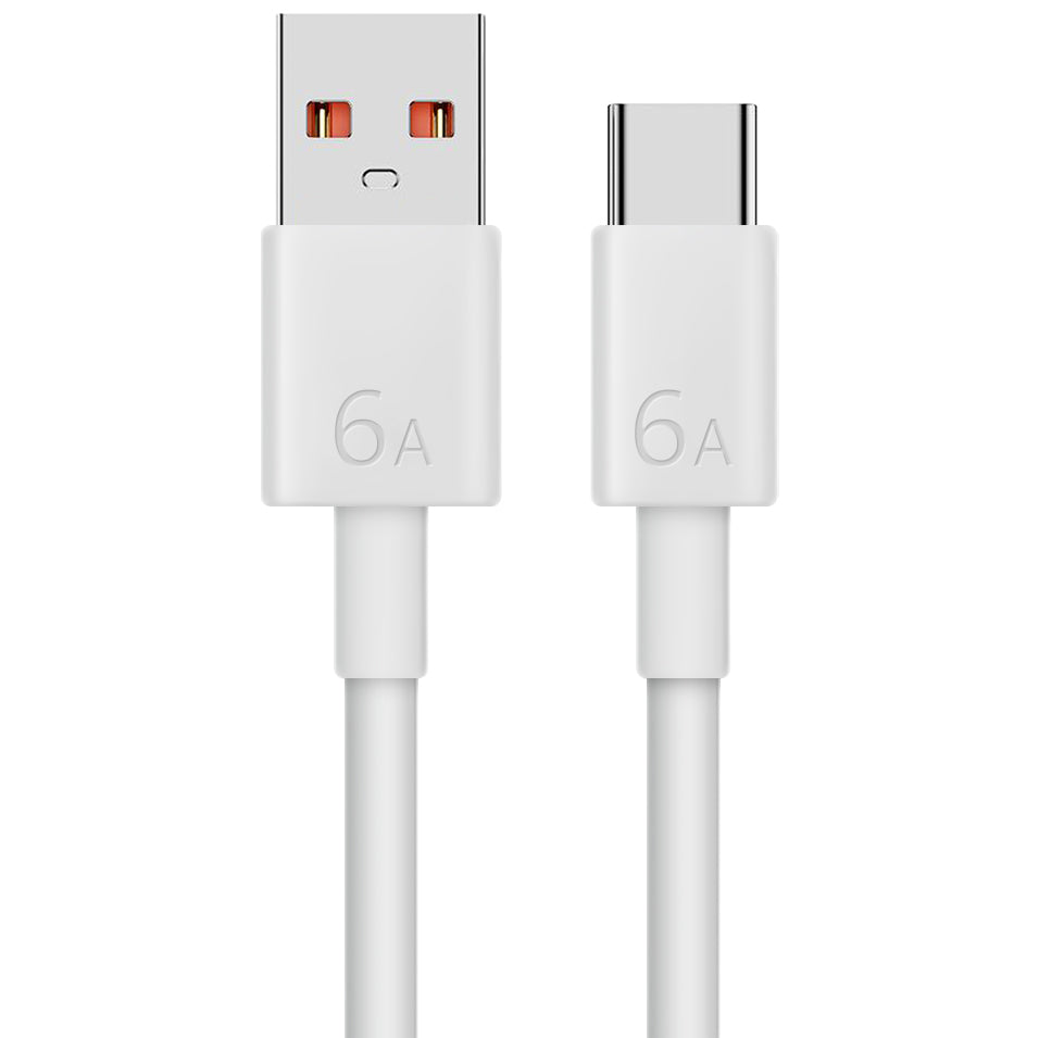 Data- og opladningskabel USB-A - USB-C Huawei, 66W, 1m, hvid 04072004