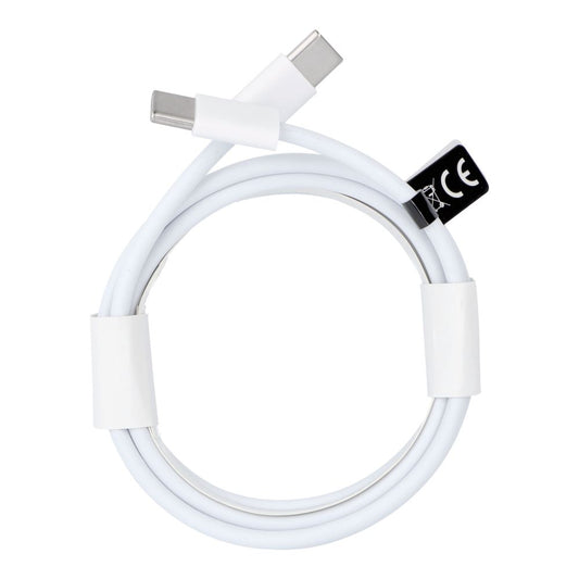 USB-C data- og opladningskabel - USB-C OEM USB-C HD26 Box, 30W, 2m, hvid