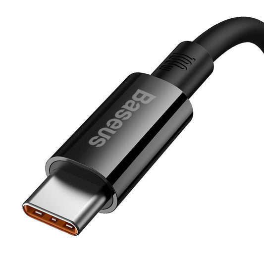 Baseus Superior Series USB-A til USB-C data- og opladningskabel, 100W, 1m, sort